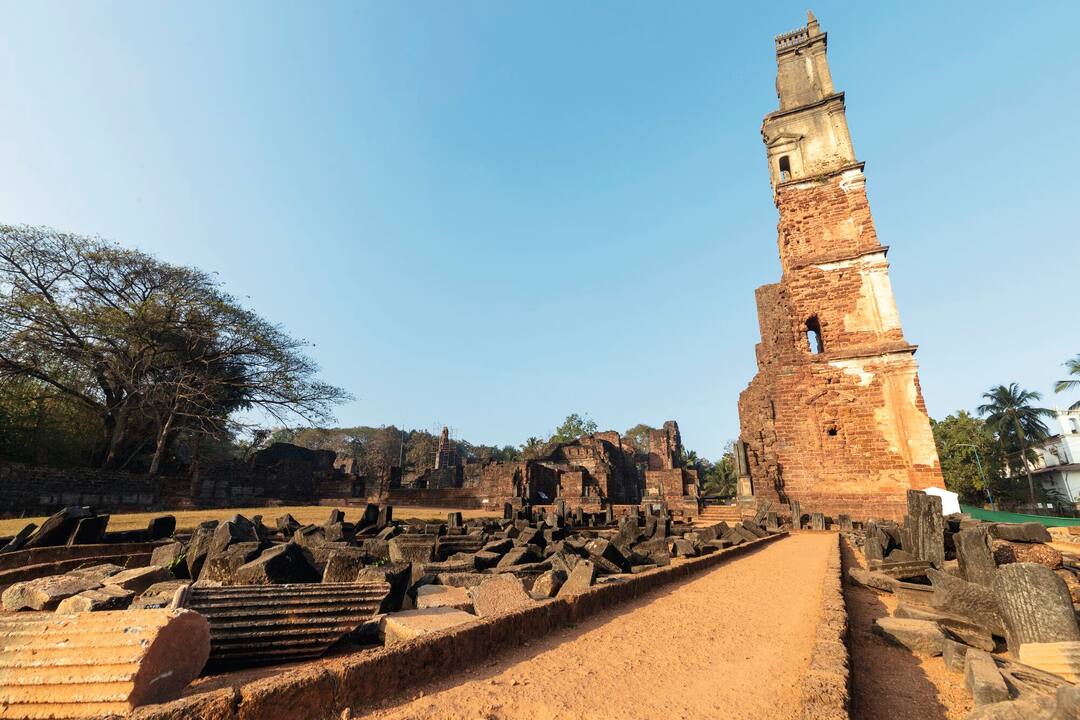 Augustine ruins, Goa