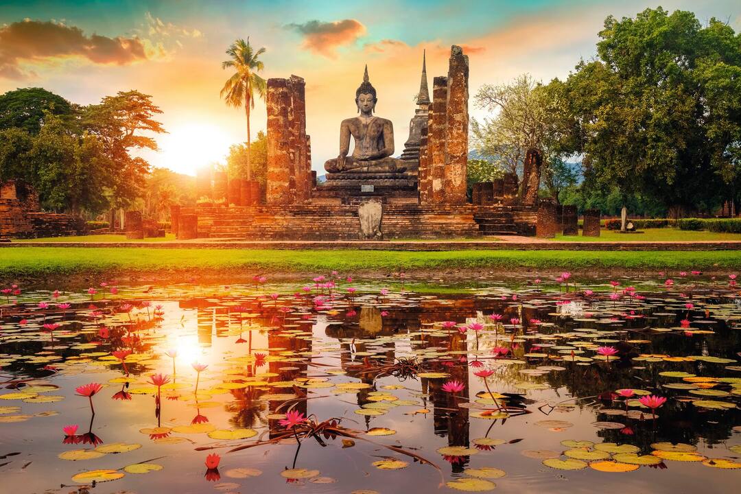 Wat Mahathat Temple, Sukhothai Historical Park