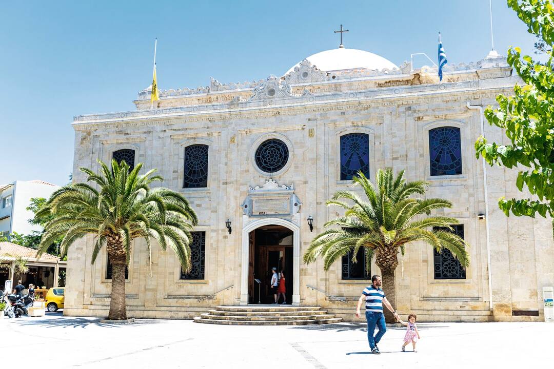 The Church of Agios Titos, Heraklion, Crete