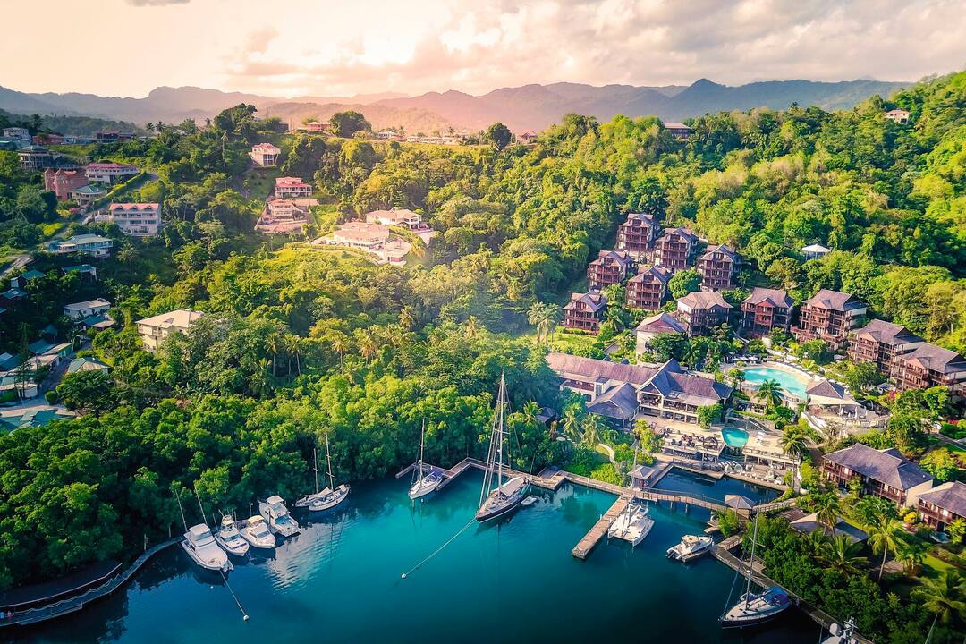 Marigot Bay, St Lucia