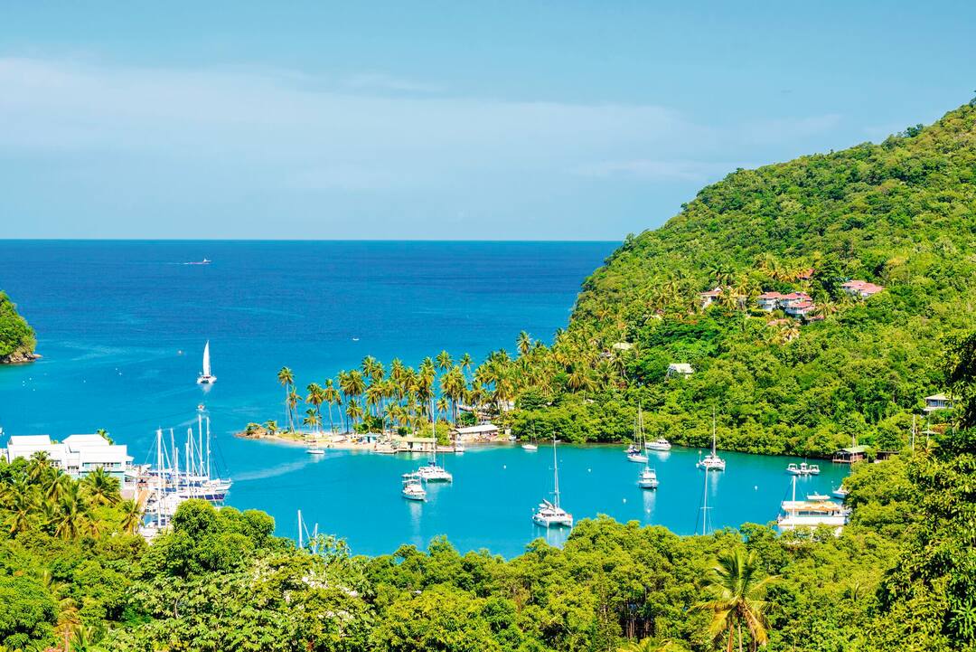 Marigot Bay, St Lucia