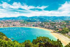 La Concha Bay, San Sebastián, Spain