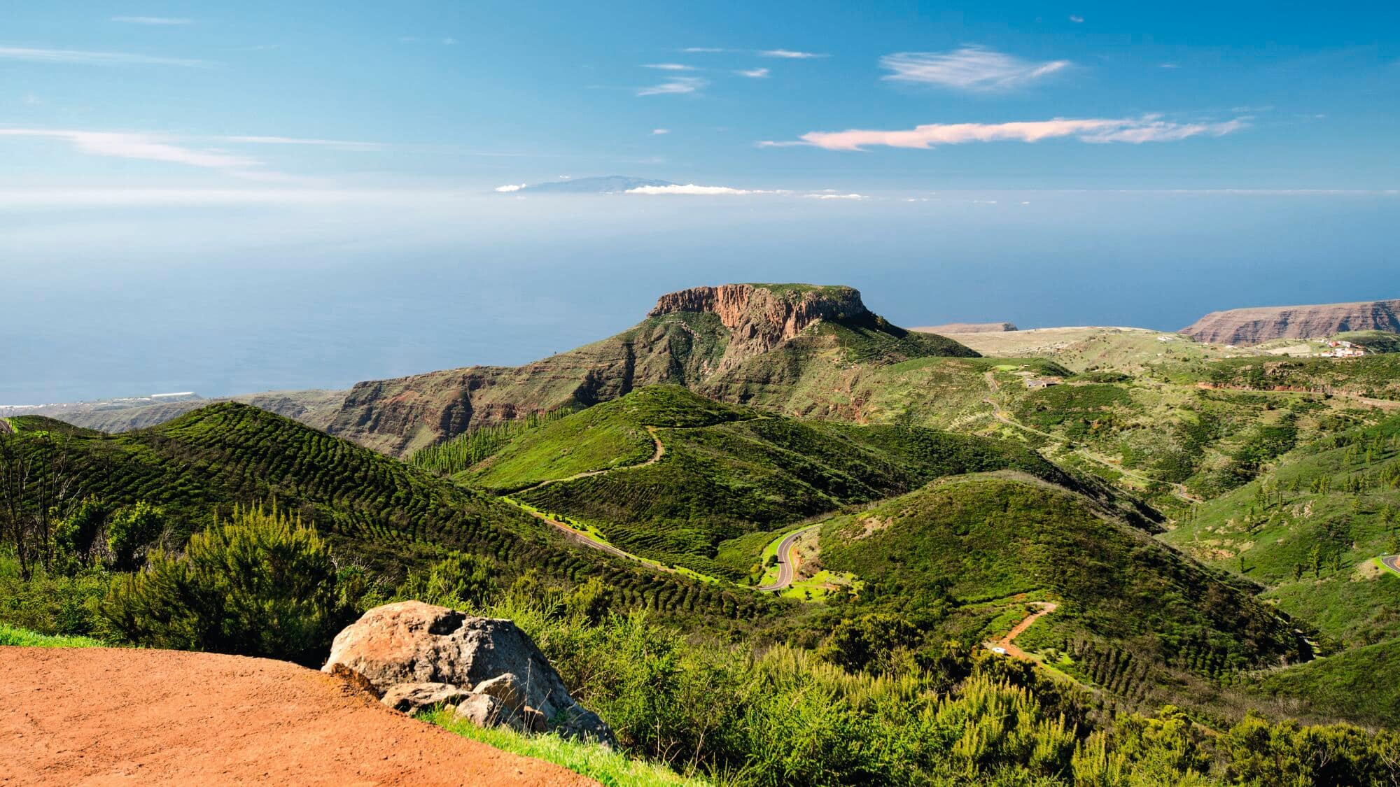 Garajonay National Park, La Gomera, Tenerife.