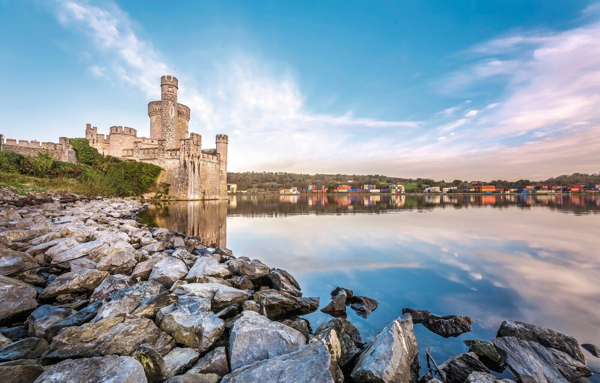 Blackrock Castle on the banks of River Lee in Cork.
