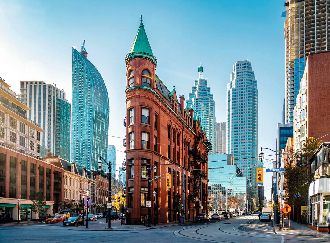 Gooderham or Flatiron Building, Toronto, Canada