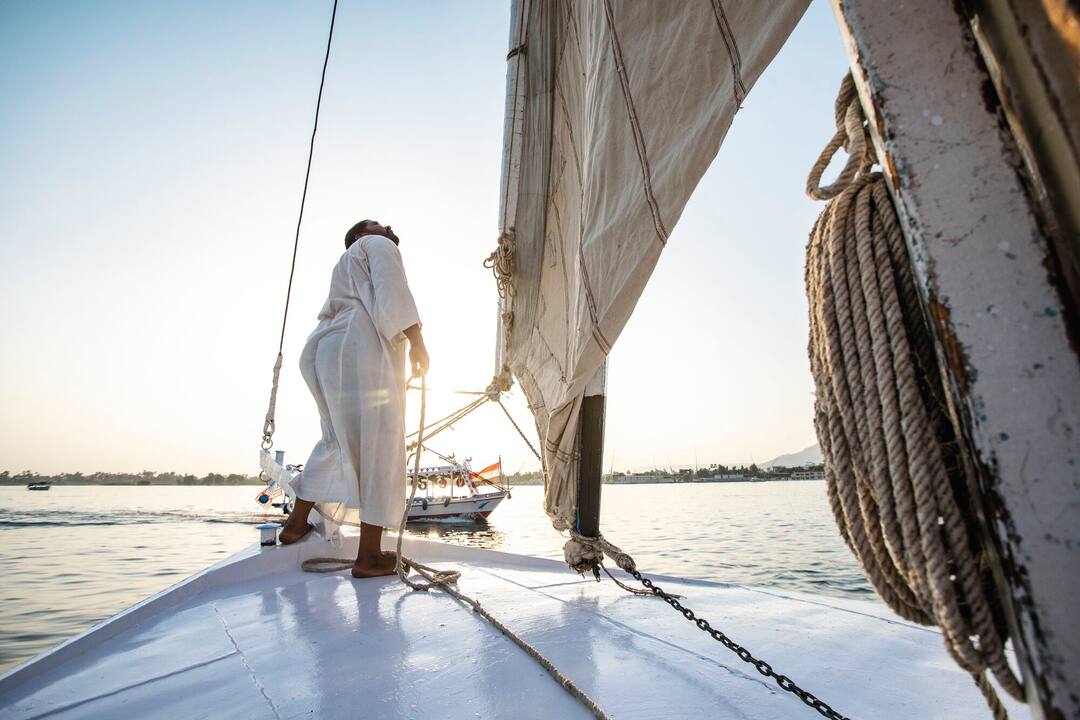 The Nile, Luxor, Egypt