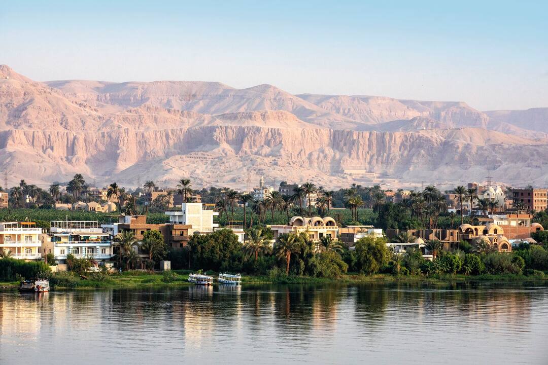The Nile, Luxor, Egypt