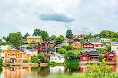 Porvoo Old town of in Finland
