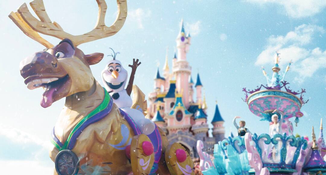 Disneyland<sup>®</sup> Paris Frozen, Disney Stars on Parade