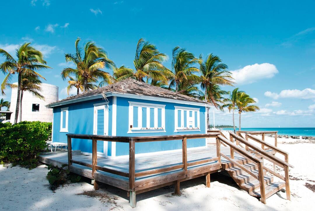 Lucaya Beach in Freeport on Grand Bahama island