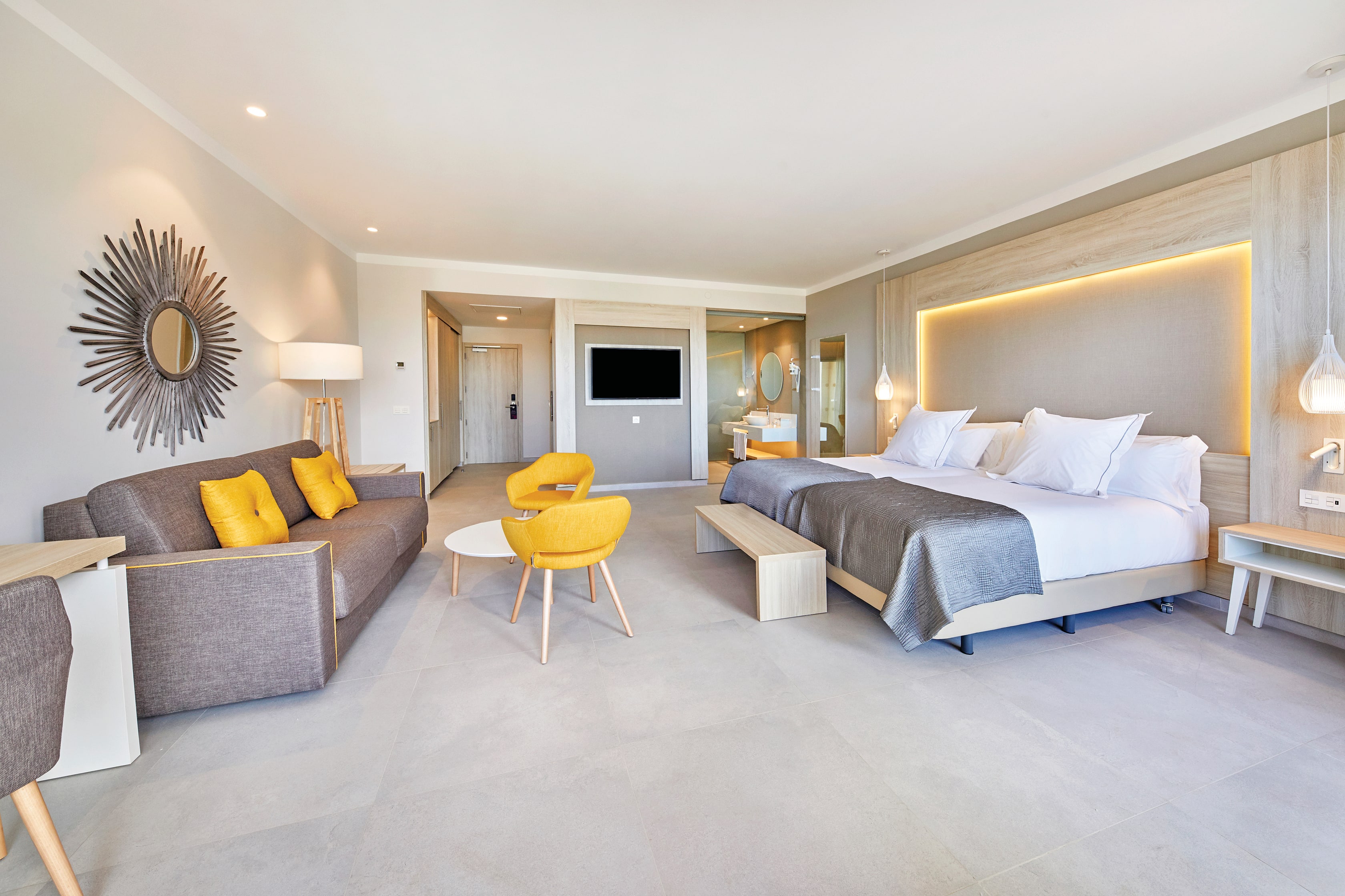 The Junior Suite with Balcony or Terrace at Bahia Principe Explore Fantasia.