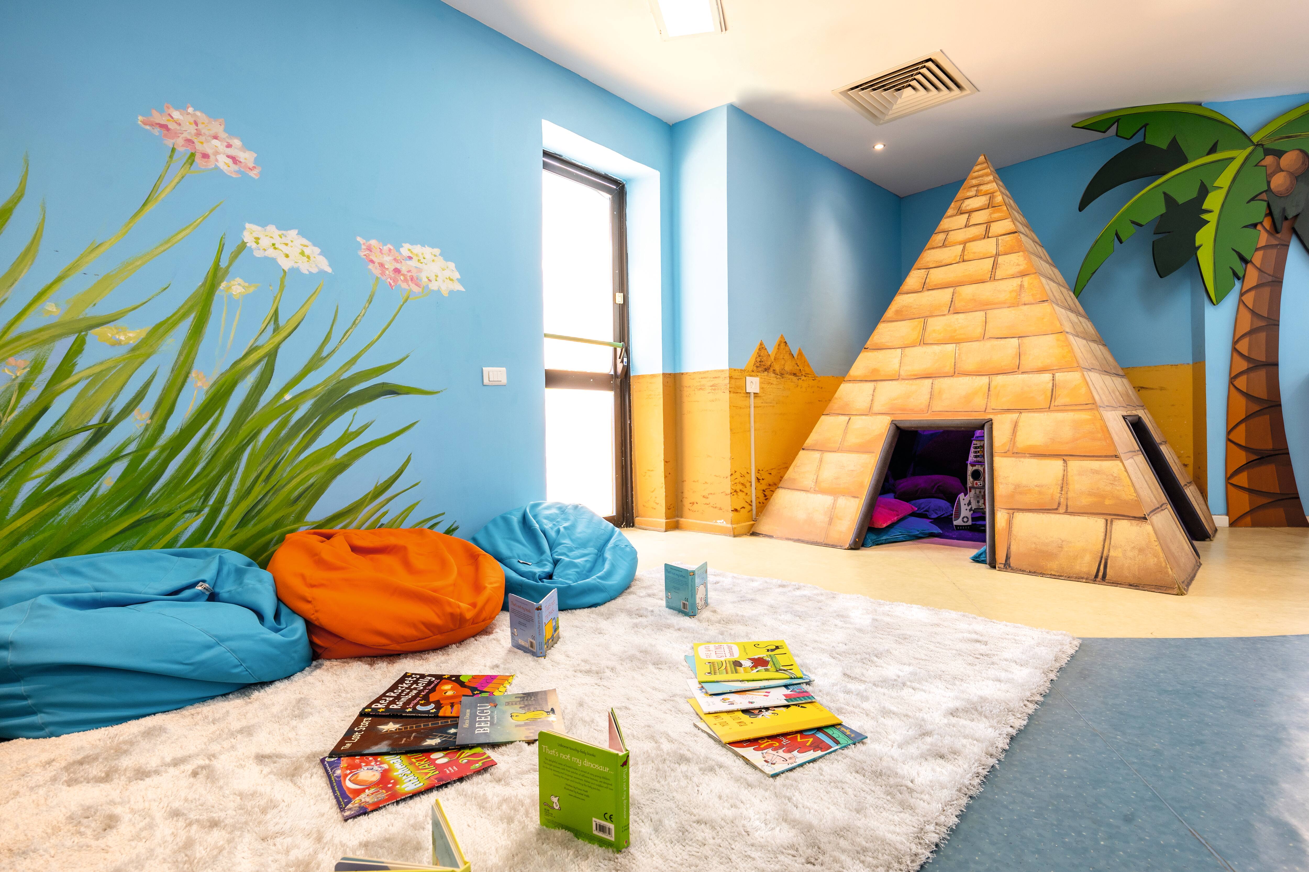 View of Kids club room.