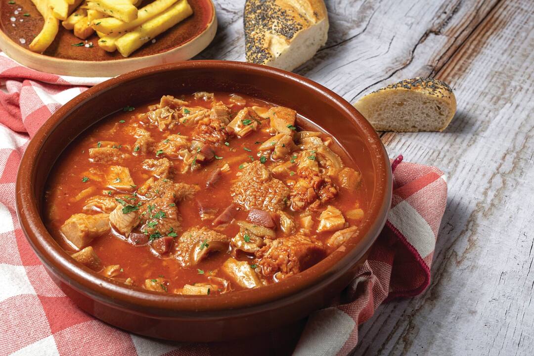 Rabbit stew - Image used for illustrative purposes only