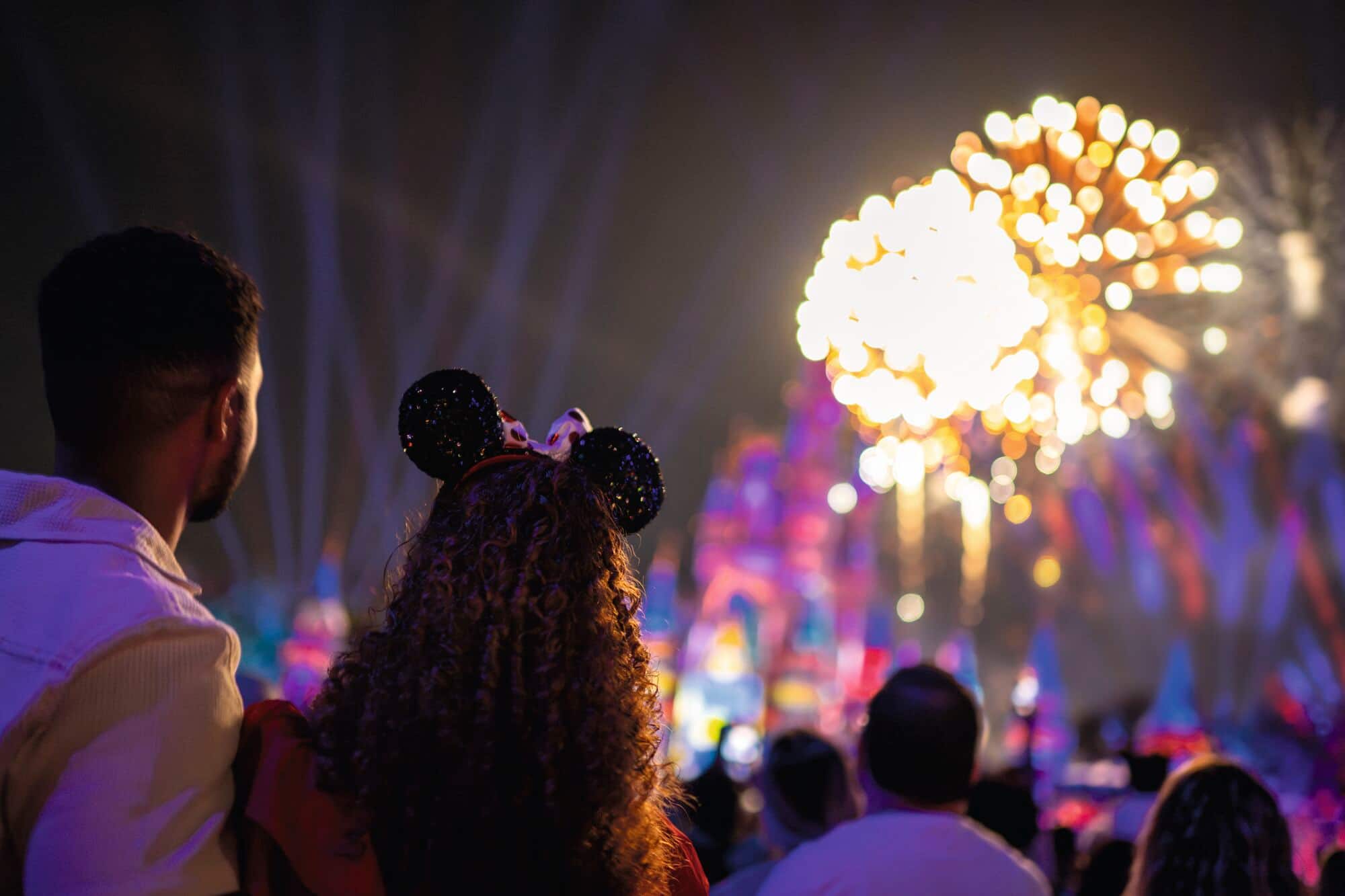 Fireworks at Disney.
