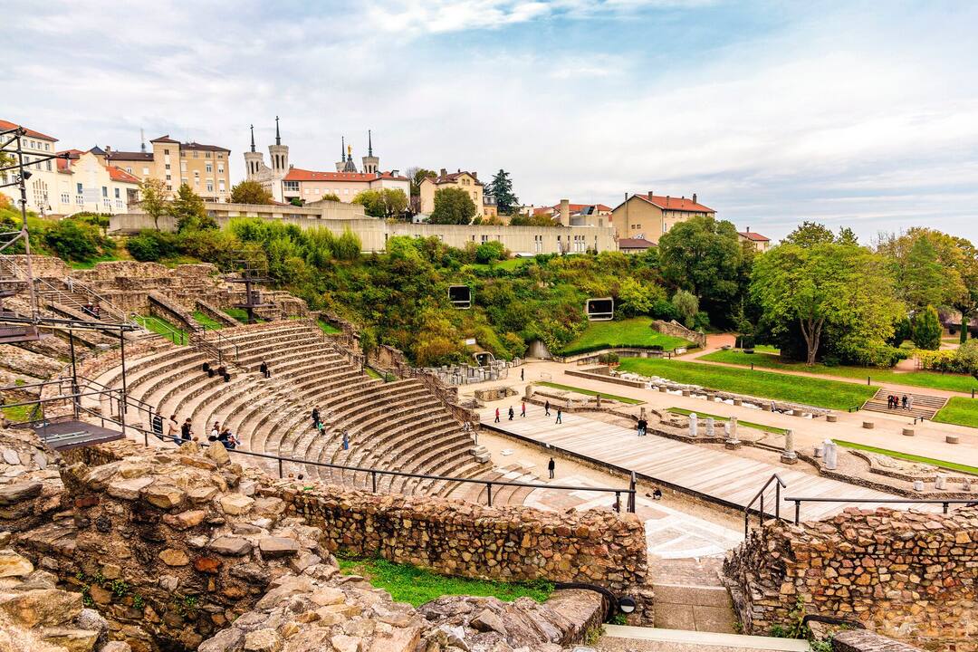 Théâtre Gallo Romain, The Roman Amphitheatre, Lyon