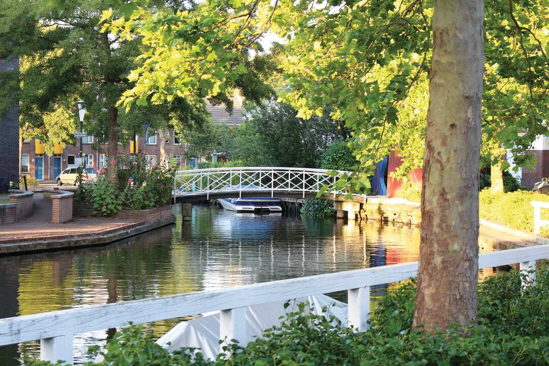 A bridge in the city of Hoorn, North Holland