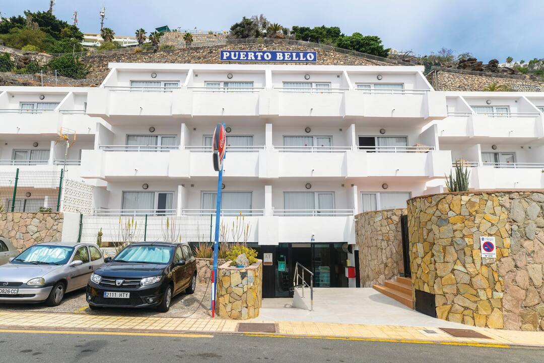 Exterior view of the hotel
