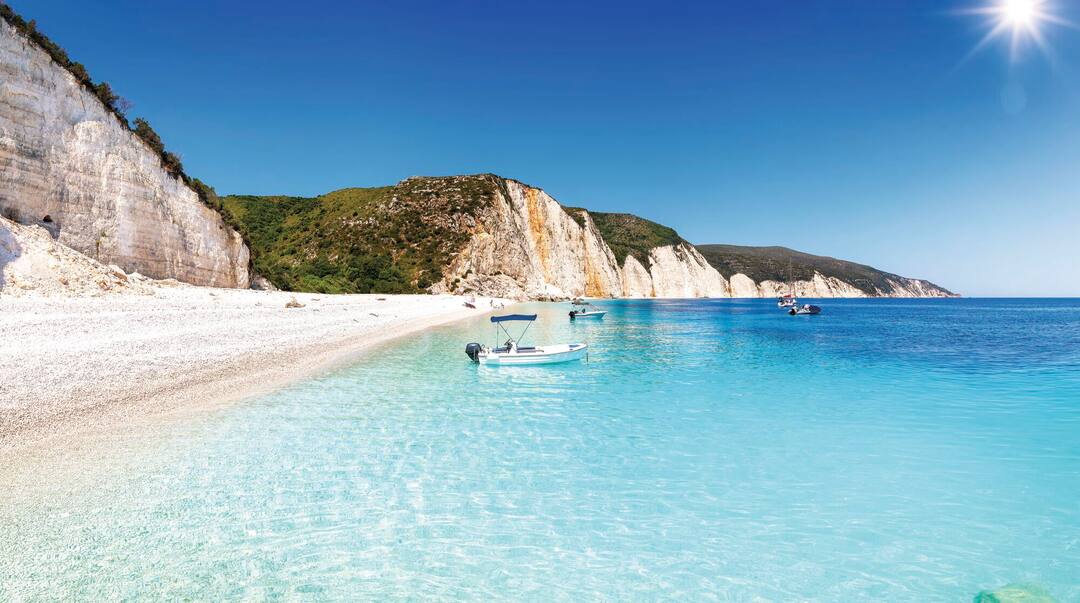 Fteri Beach, Kefalonia, Greece