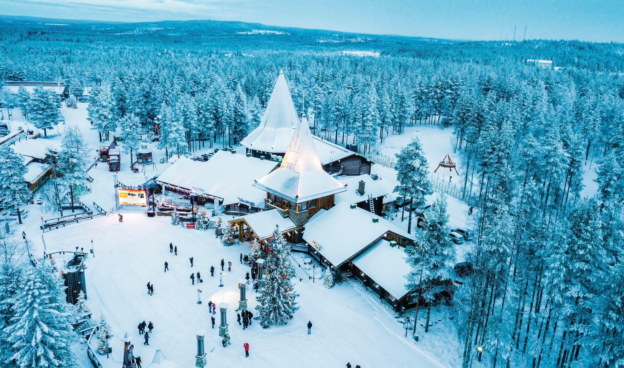Santa Claus Holiday Village in Rovaniemi.
