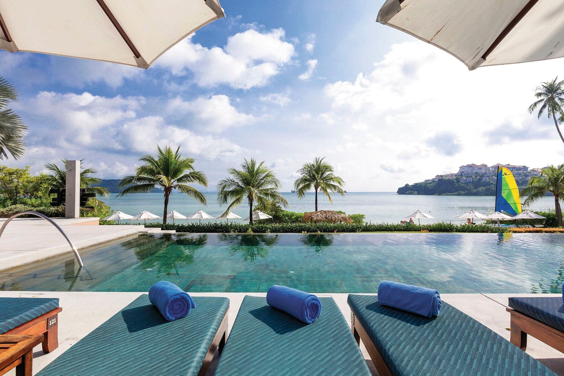 Pool at Pullman Phuket Panwa Beach Resort.