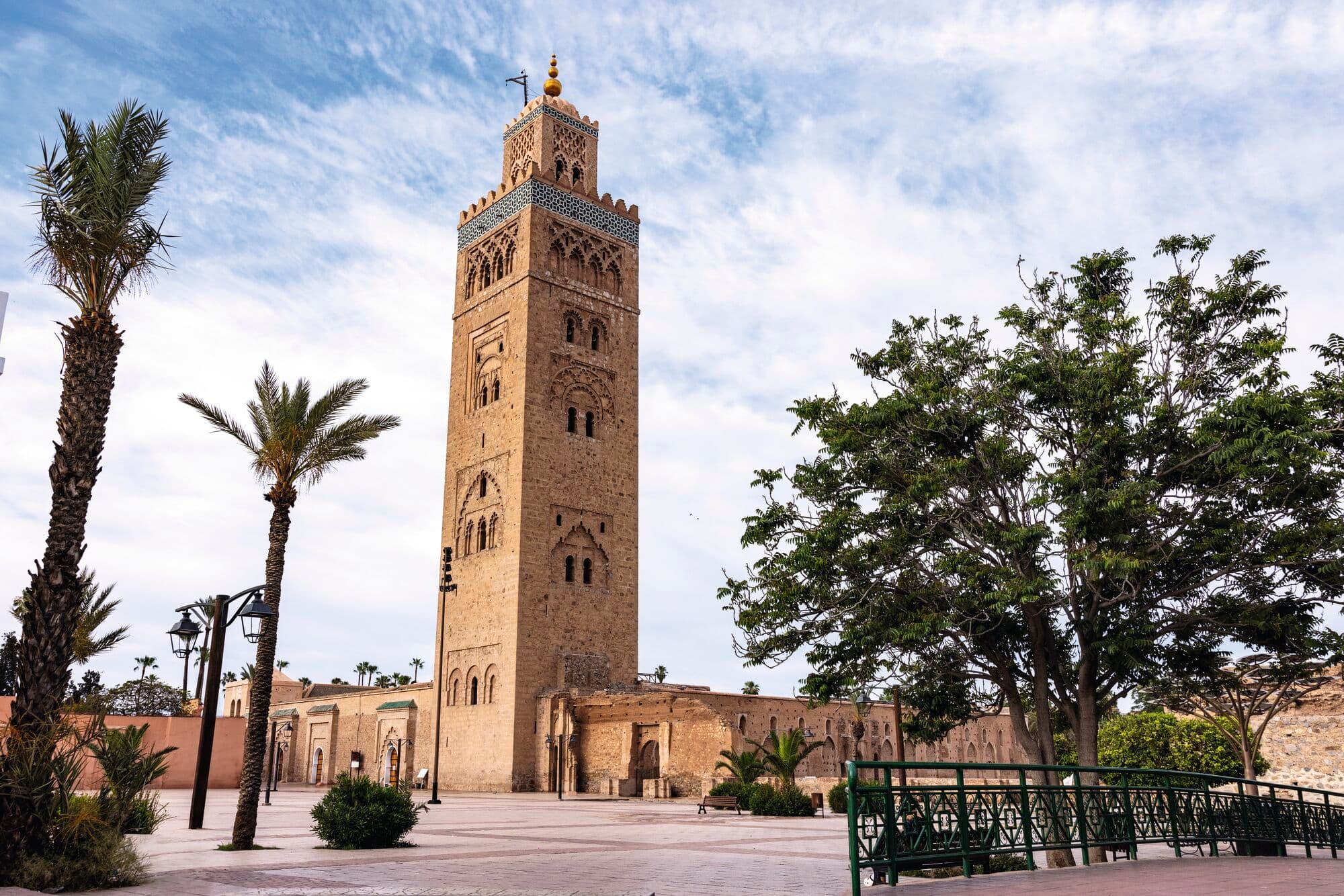 Koutoubia Mosque.
