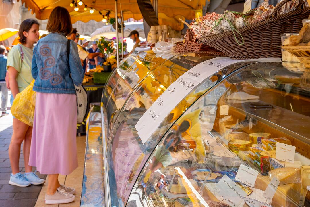 Old Town Market, Lake Annecy, France