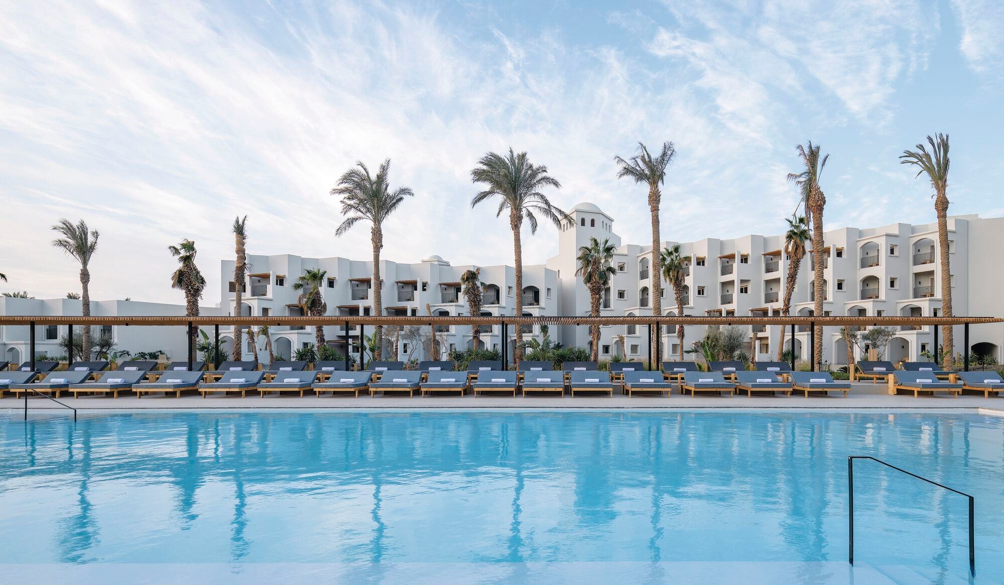 The main pool at Serry Beach Resort.