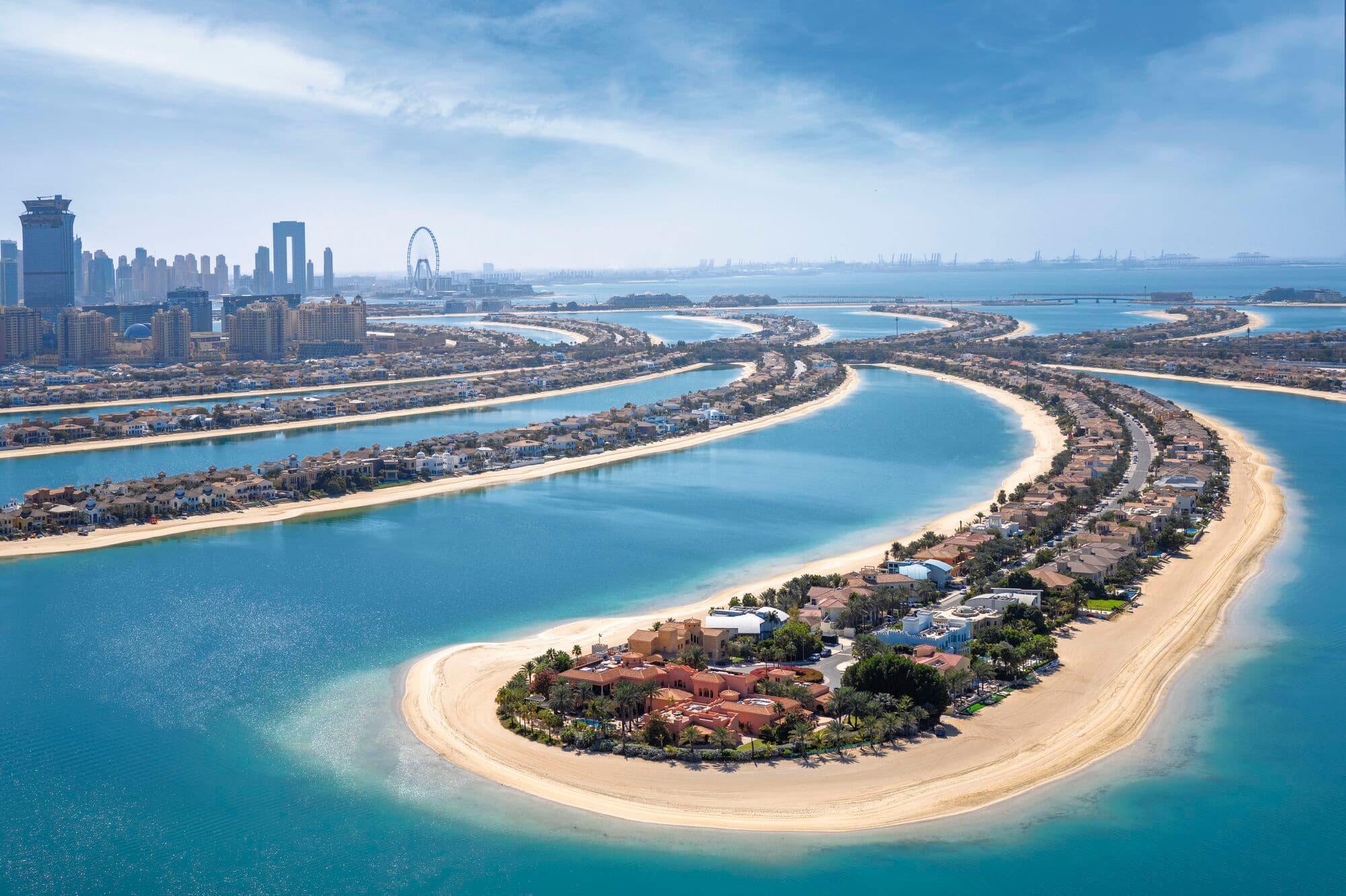 A view of the Dubai skyline.