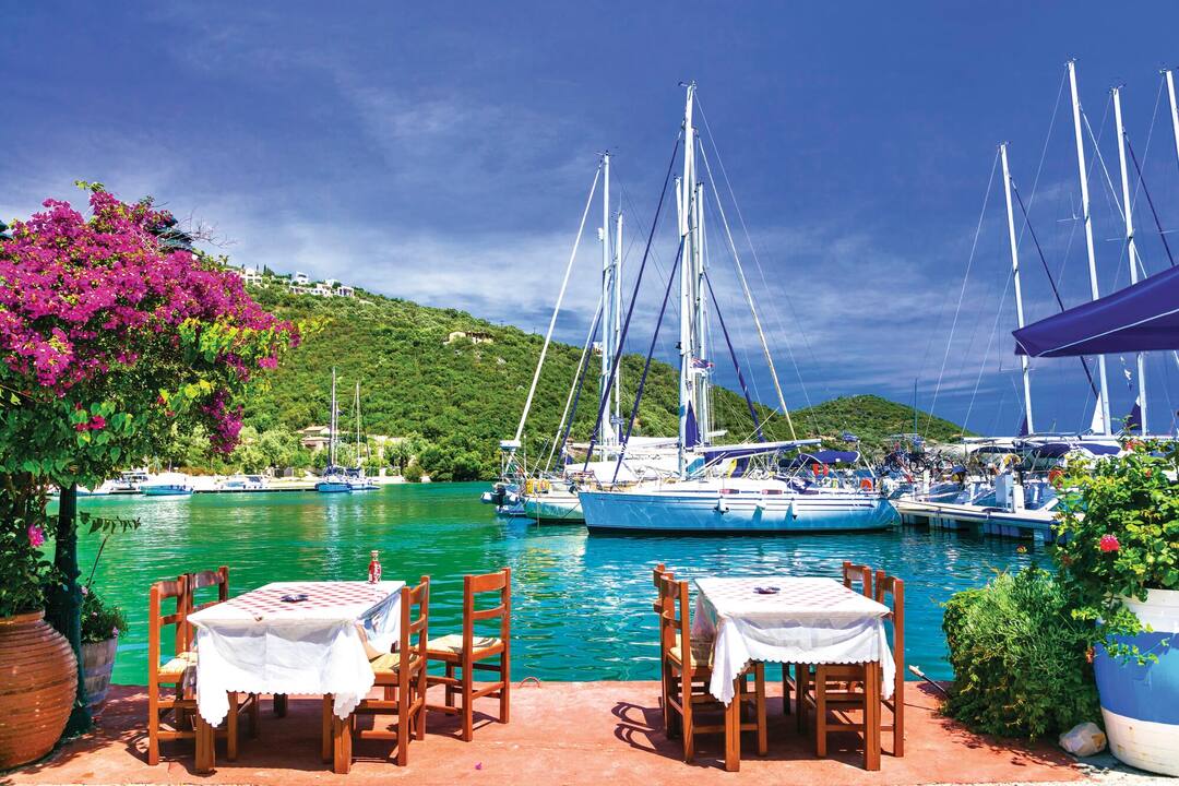Lefkada city, Lefkas