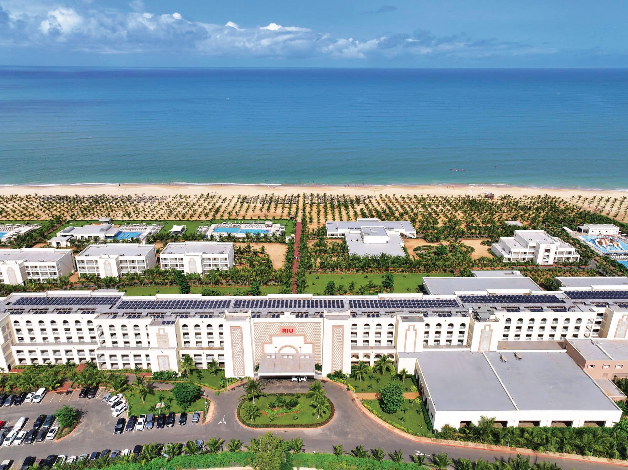 Overview of  Riu Baobab