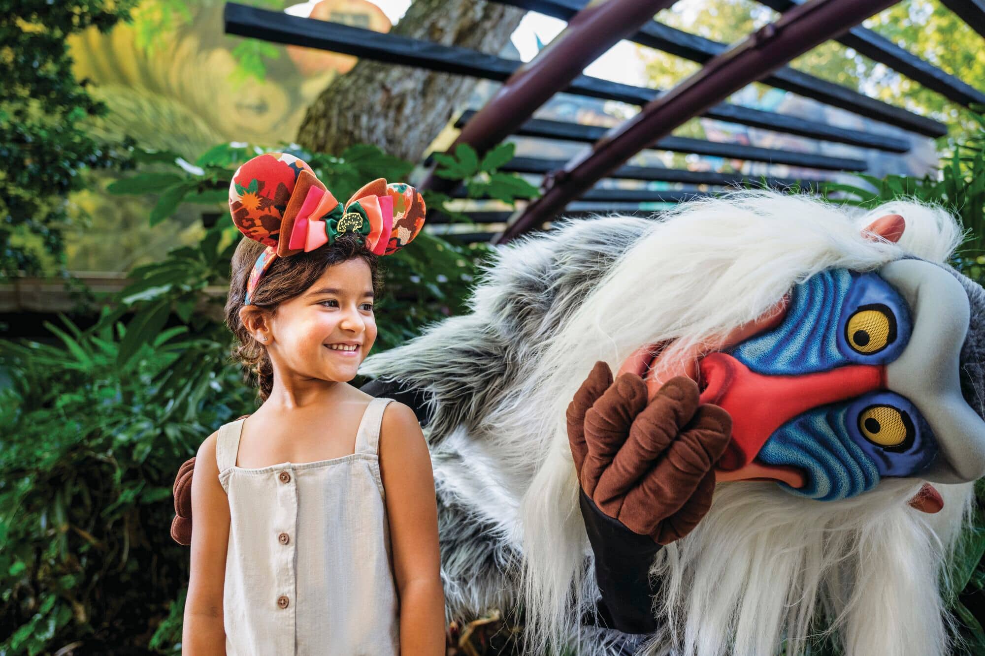 Child meeting Rafiki.