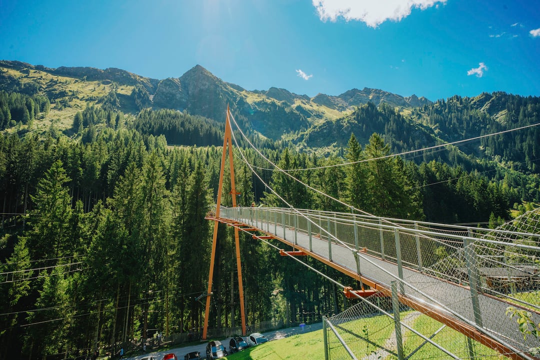 Alpine golden gate & Treetop trail, Saalbach, Austria