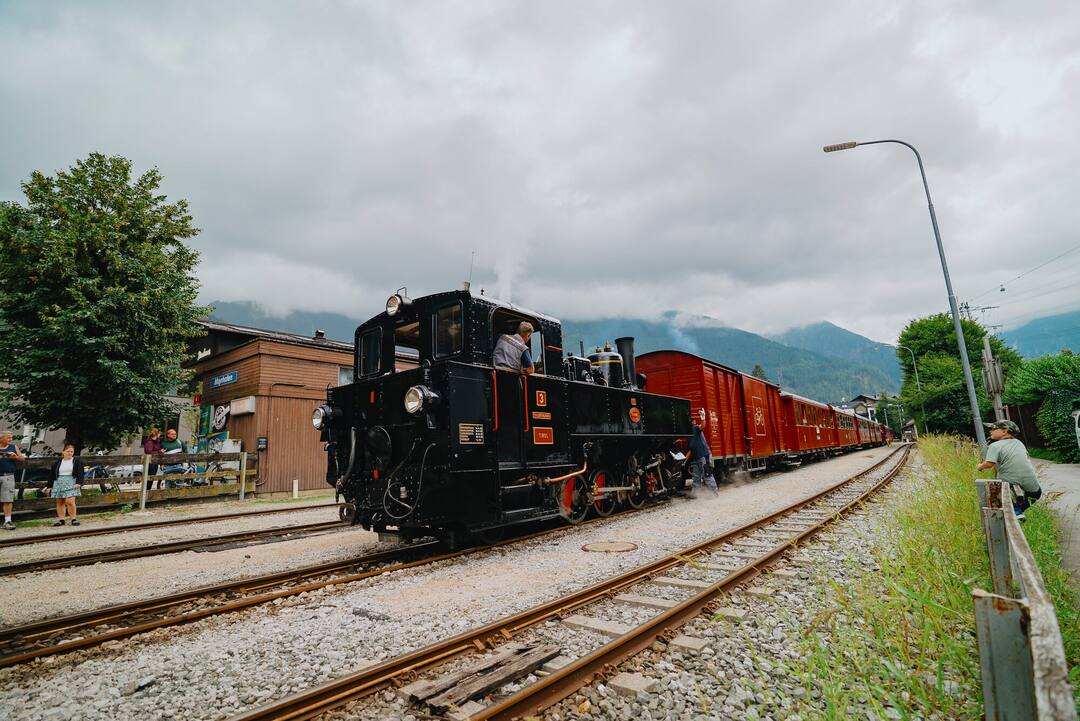 Zillertalbahn railway, Mayrhofen, Austria