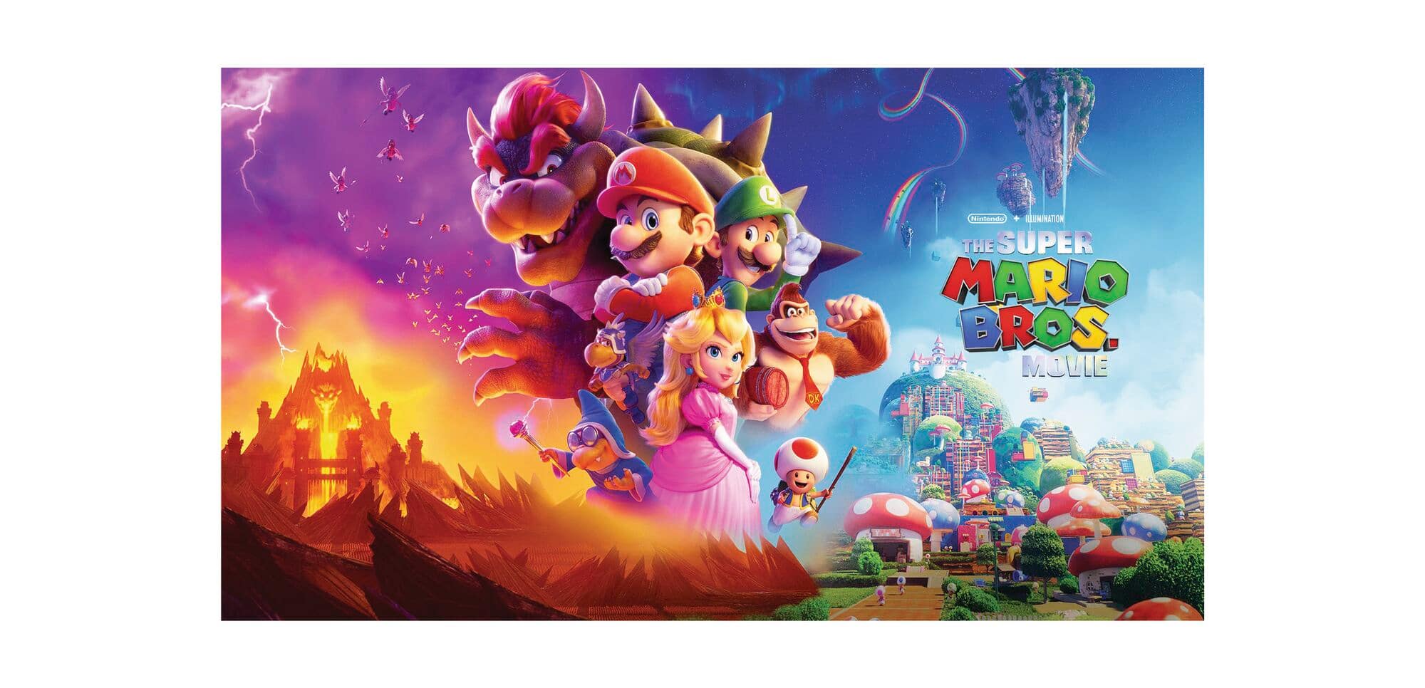 The Super Mario Bros Movie poster.