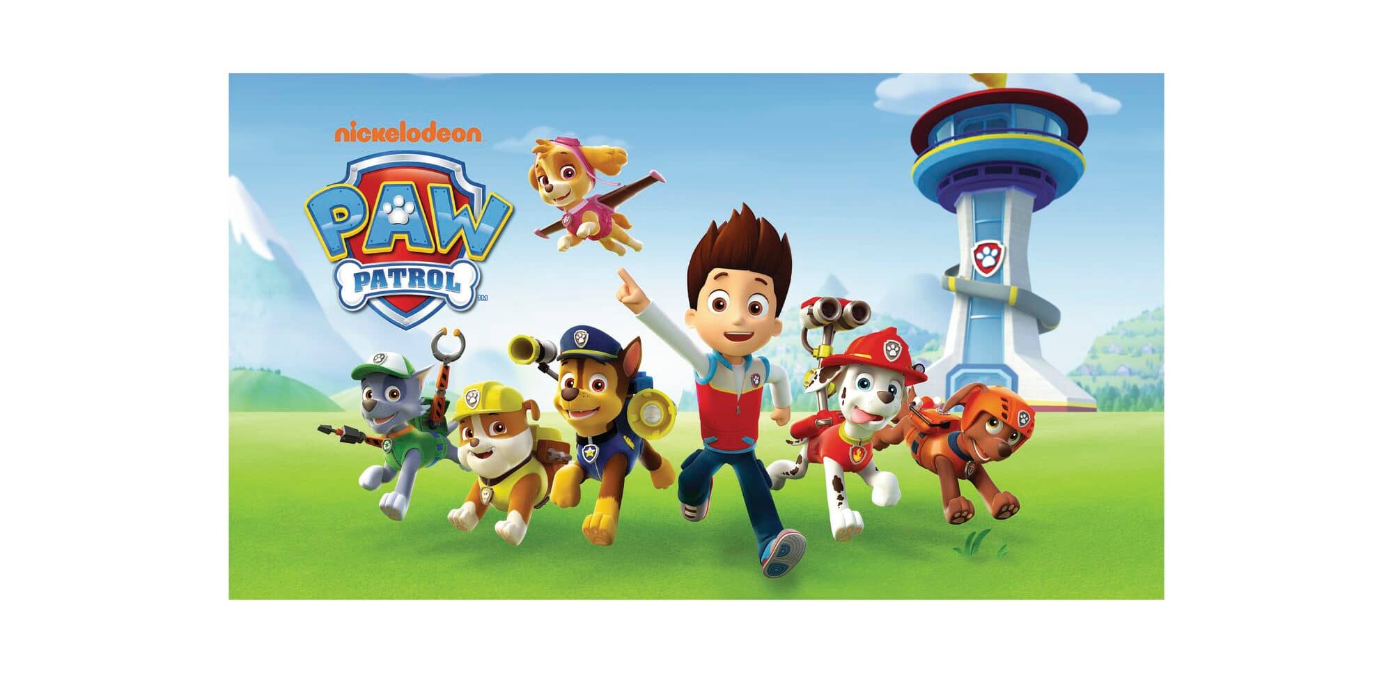 Paw Patrol show poster.