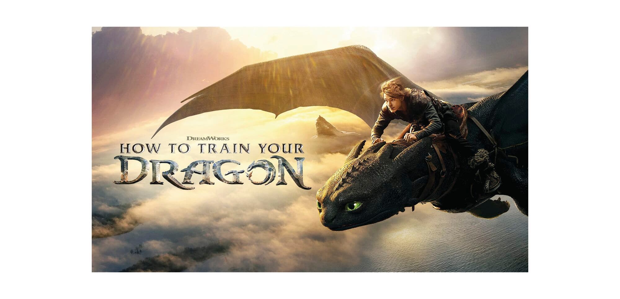 How to Train Your Dragon movie poster.