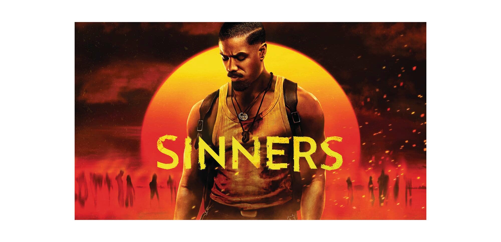 Sinners movie poster.