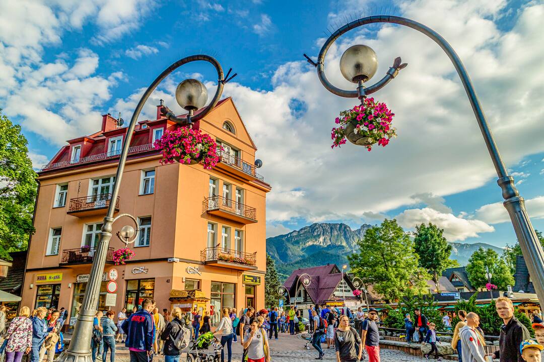 Krupówki Street, Zakopane, Poland