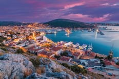 The harbour at nearby Cesme