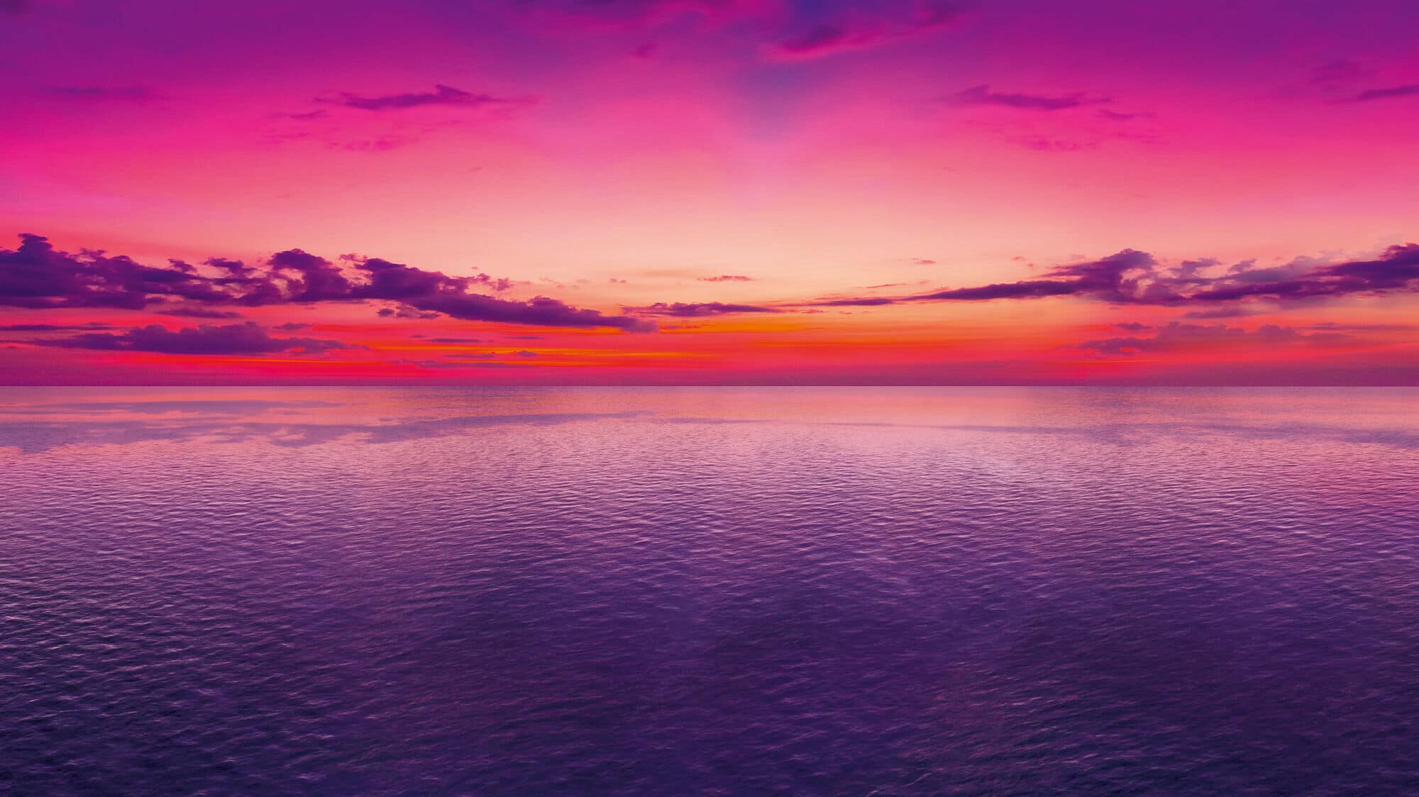 A sunset at sea background.