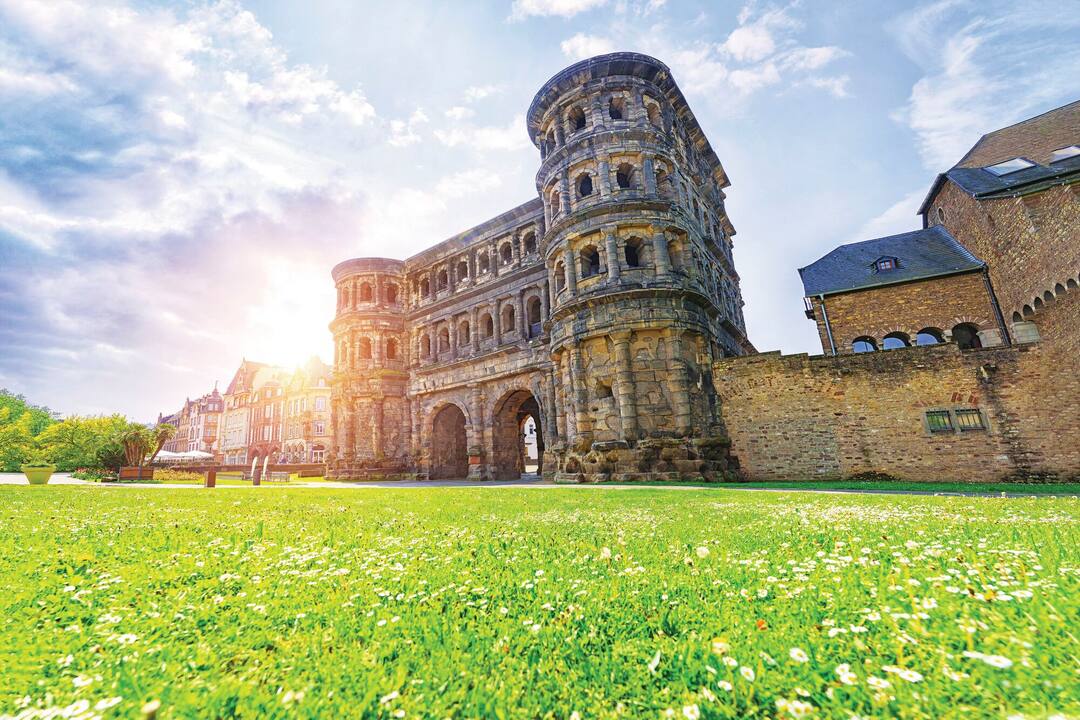 Roman city gate, Trier, Germany