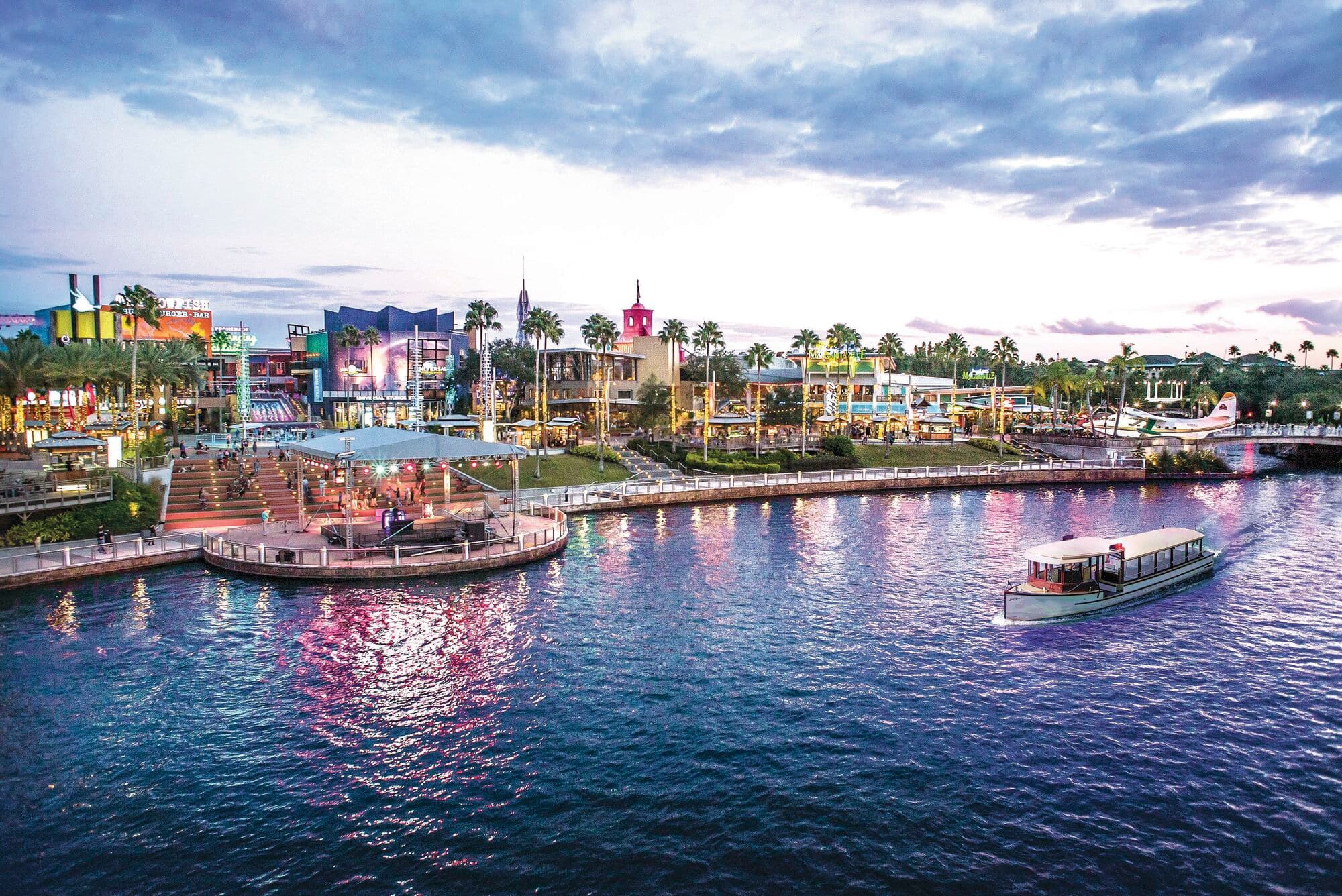 Universal CityWalk complex.