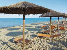 Beach in Olympiaki Akti