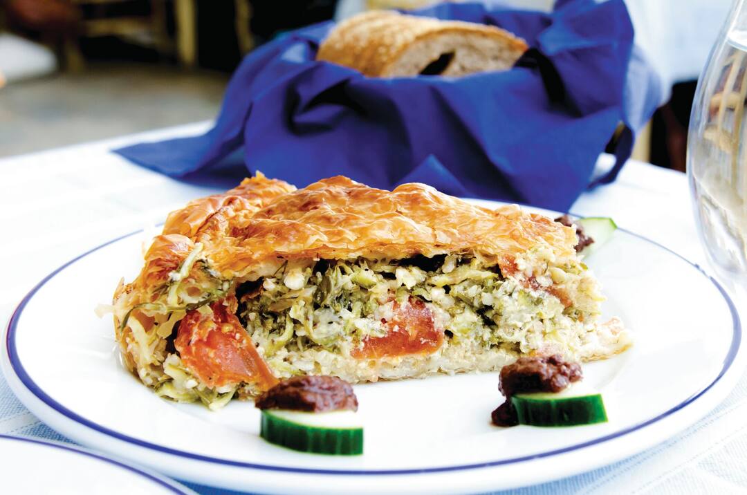 Zucchini pie - Image used for illustrative purposes