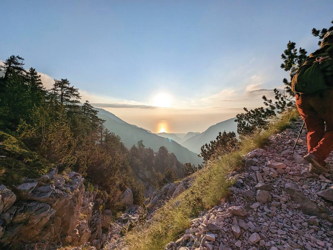 Hiking Mount Olympus In Greec