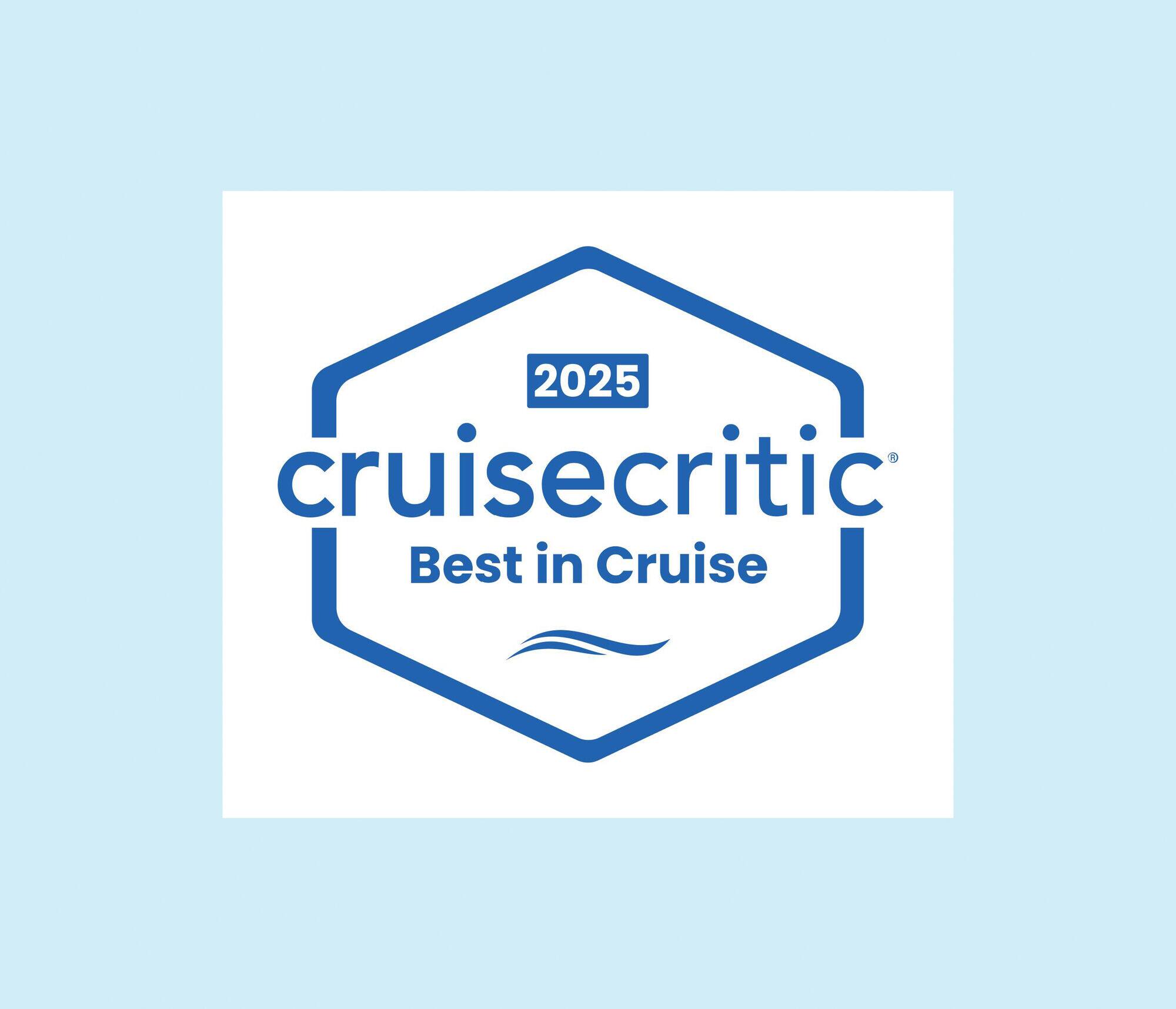 Cruise Critic Best in Cruise logo.
