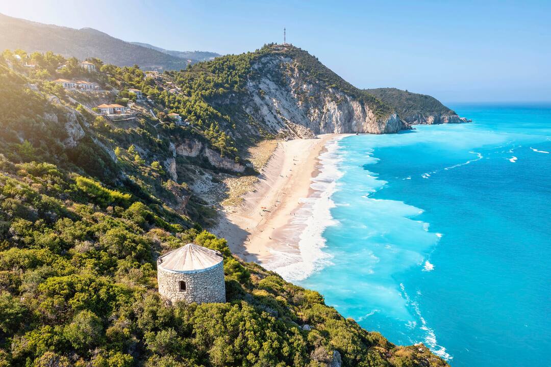 Milos Beach, Lefkada