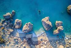 Pefkoulia Beach, Lefkada
