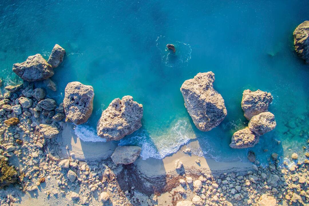 Pefkoulia Beach, Lefkada