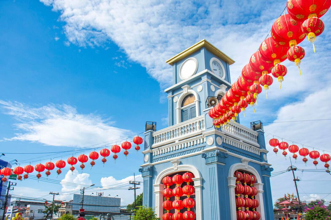 Clock Tower in Surin, Phuket